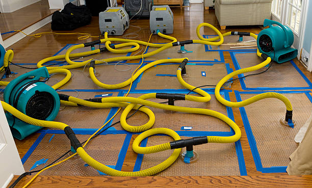 Professional Burst Pipe Water Damage technician working in Ossining, NY